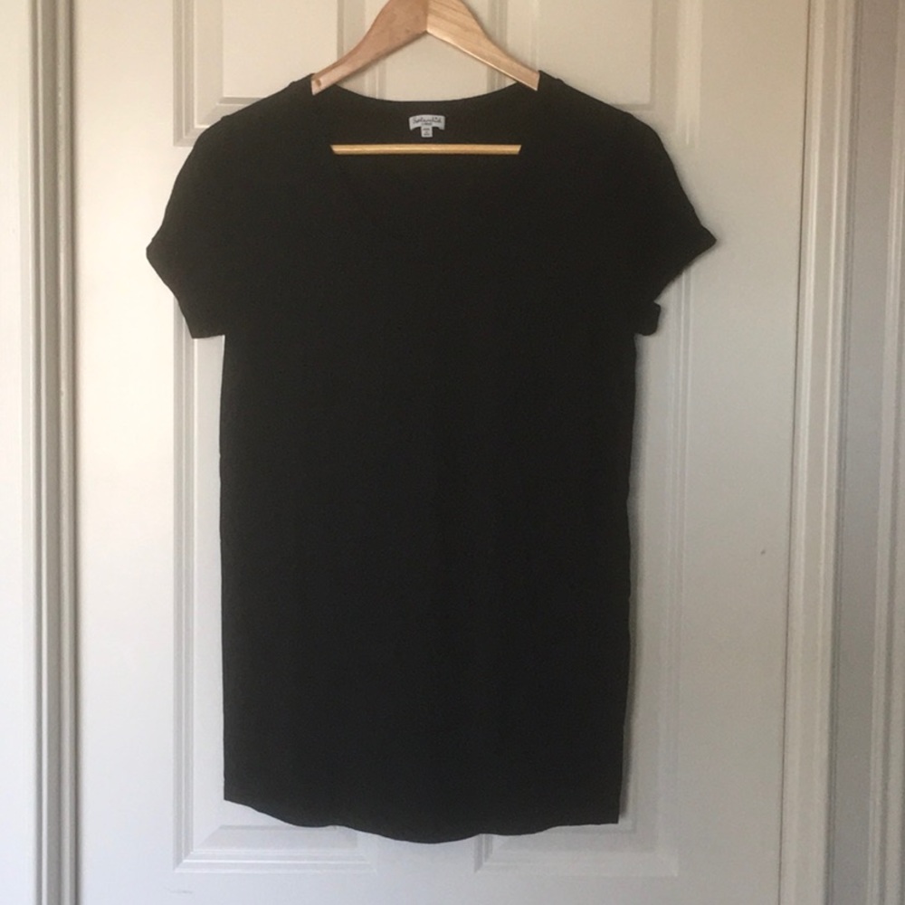 Splendid Women's Scoop Neck Short Sleeve T-Shirt. Size Large